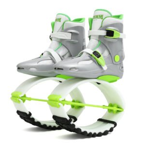 KANGAROO Boots - stříbrno-zelené