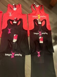 Funkční neonová tílka a trička Kangoo Jumping