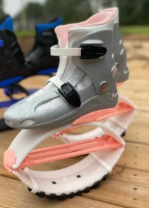 KANGAROO Boots - stříbro-oranžové