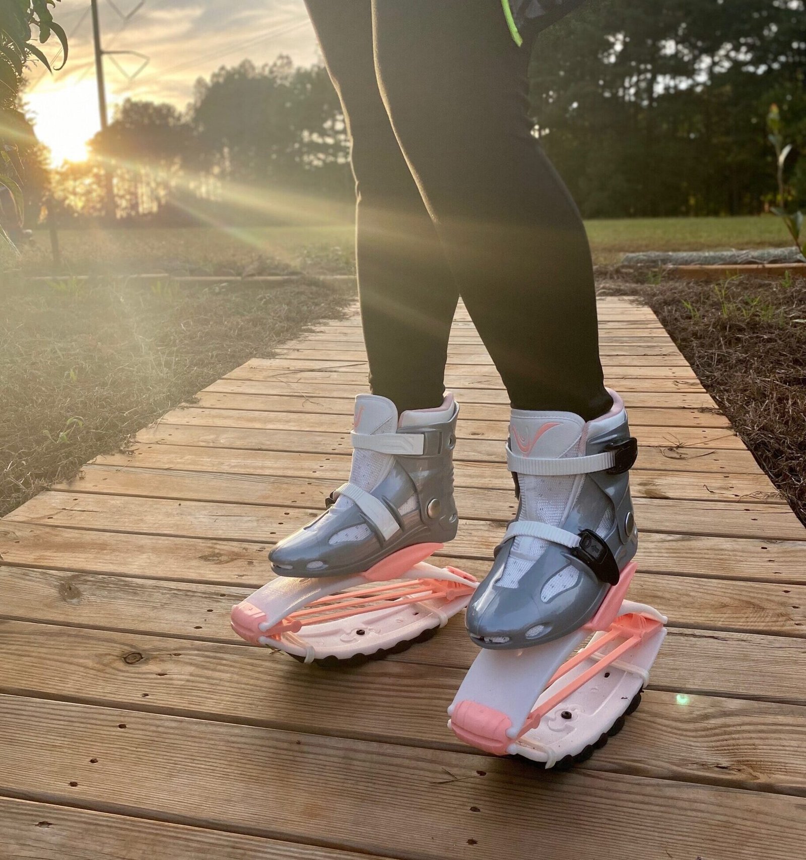 KANGAROO Boots - stříbro-oranžové - Obrázek 5