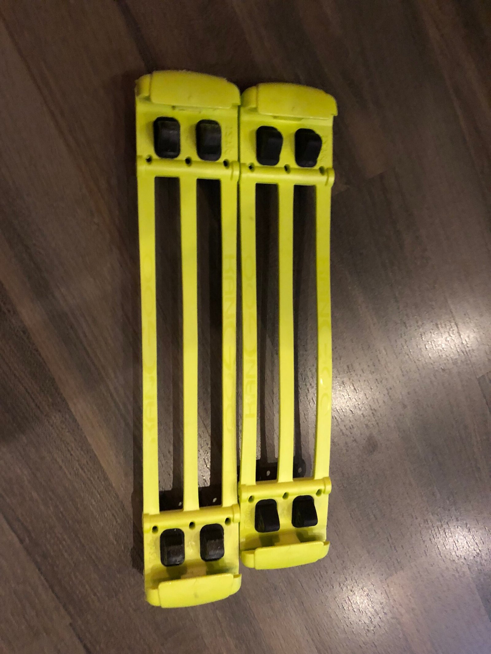 porovnání délky opotřebovaných a nových pružin