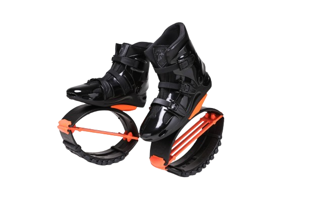 KANGAROO Boots - černo-oranžové - Obrázek 6