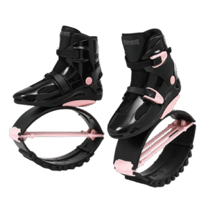 KANGAROO Boots - černo-sv.růžové