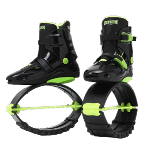 KANGAROO Boots - černo-zelené