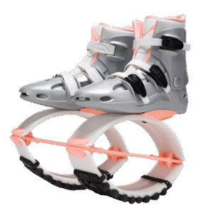 KANGAROO Boots - stříbro-oranžové