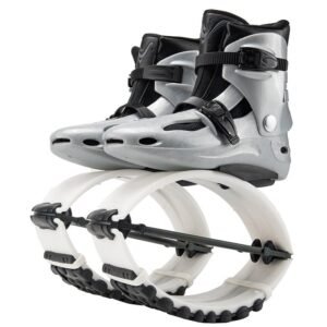 KANGAROO Boots - stříbrno-černé