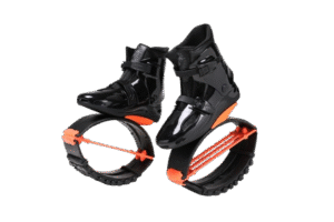 KANGAROO Boots - černo-oranžové