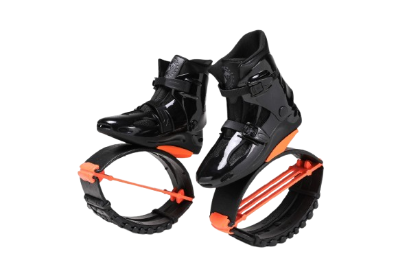 KANGAROO Boots - černo-oranžové - Obrázek 8