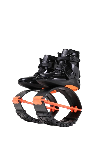 KANGAROO Boots - černo-oranžové - Obrázek 7