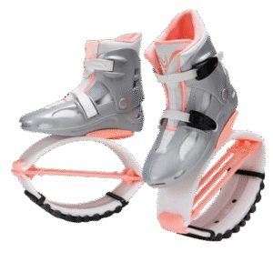 KANGAROO Boots - stříbrno-růžové