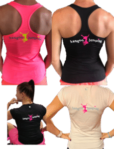 Funkční neonová tílka a trička Kangoo Jumping