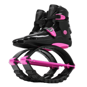 KANGAROO Boots - černo-tm.růžové