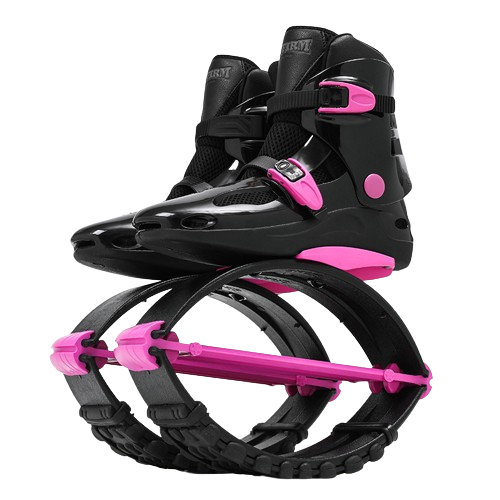 KANGAROO Boots - černo-tm.růžové - Obrázek 3