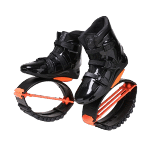 KANGAROO Boots - černo-oranžové