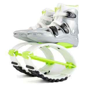 KANGAROO Boots - stříbrno-zelené