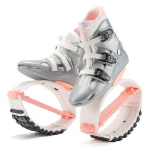 KANGAROO Boots - stříbro-oranžové