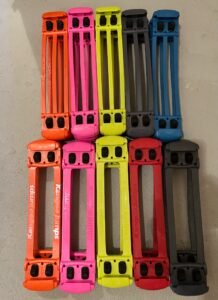 Barevné pružiny pro skákací boty