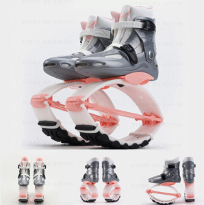 KANGAROO Boots - stříbro-oranžové