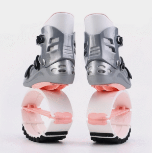 KANGAROO Boots - stříbro-oranžové