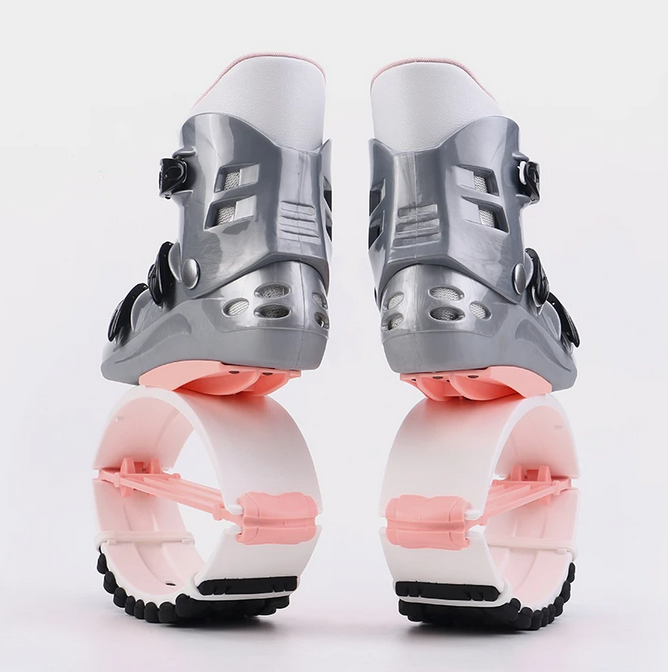 KANGAROO Boots - stříbro-oranžové - Obrázek 3