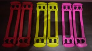 Barevné pružiny pro skákací boty