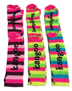 Kompresní podkolenky Kangoo Jumping pruhované