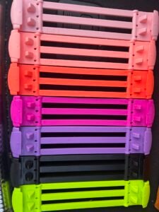 Barevné pružiny pro skákací boty