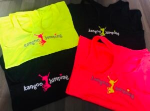 Funkční neonová tílka a trička Kangoo Jumping