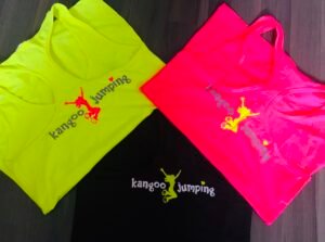 Funkční neonová tílka a trička Kangoo Jumping